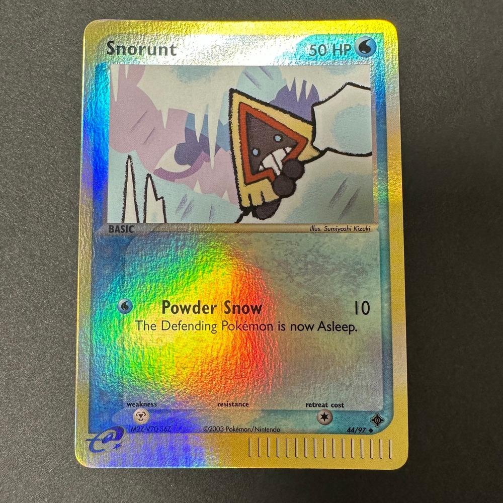 Pokemon TCG Snorunt EX Dragon 44/97 Uncommon Reverse Holo NM/LP